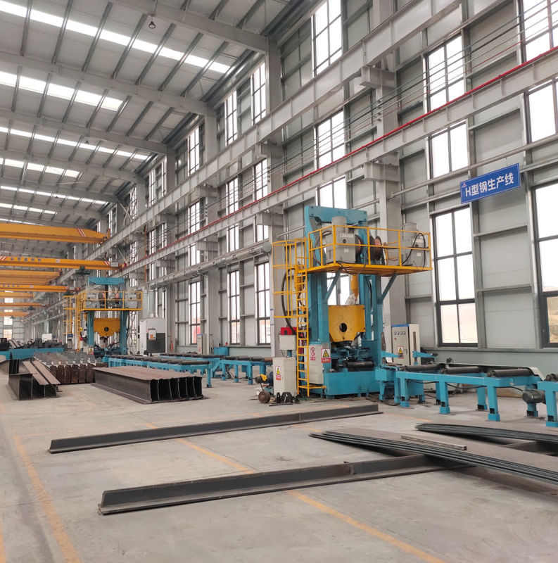 Modulaire werkplaats Staalstructuur H-balk Constructie Prefab staalwerkplaats