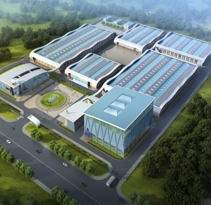 China Manufacturer Premium licht metaal hellend dak staal structuur gebouw magazijn werkplaats te koop