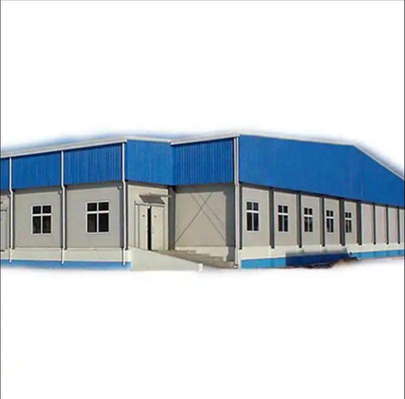 Makkelijk te monteren waterdicht prefab fabriek gebouw/staalconstructie werkplaats/opslagplaats