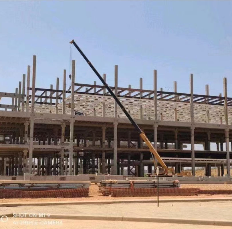 Makkelijk te monteren waterdicht prefab fabriek gebouw/staalconstructie werkplaats/opslagplaats