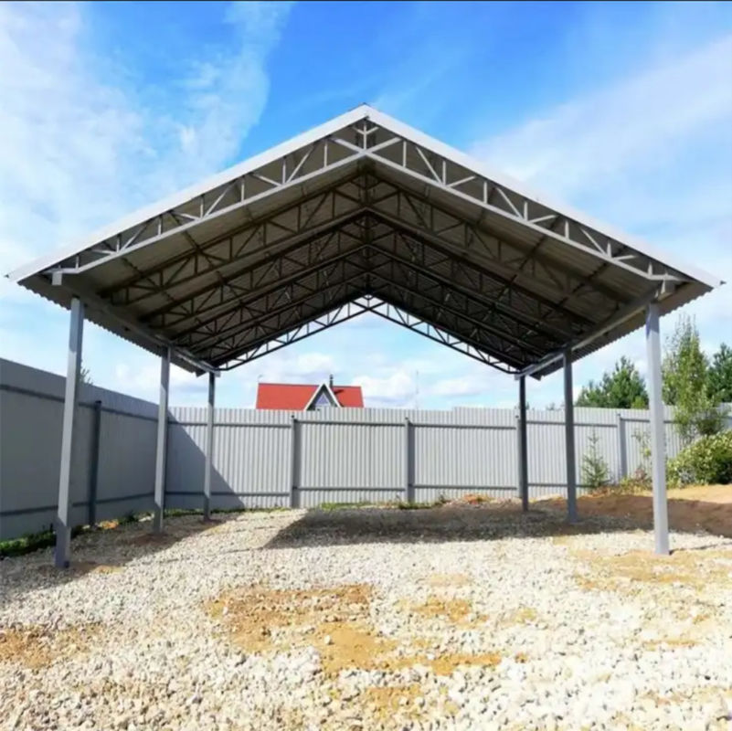 H-sectie Frame Metalen boerderijgebouwen Klaargemaakte pluimveeshut Anti-corrosie
