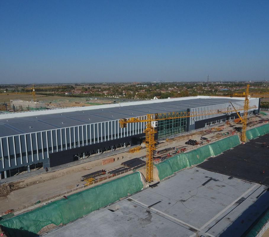 Anti-corrosie staal schuur Werkplaats Pre-engineering Gebouwstructuur Waterdichtheid