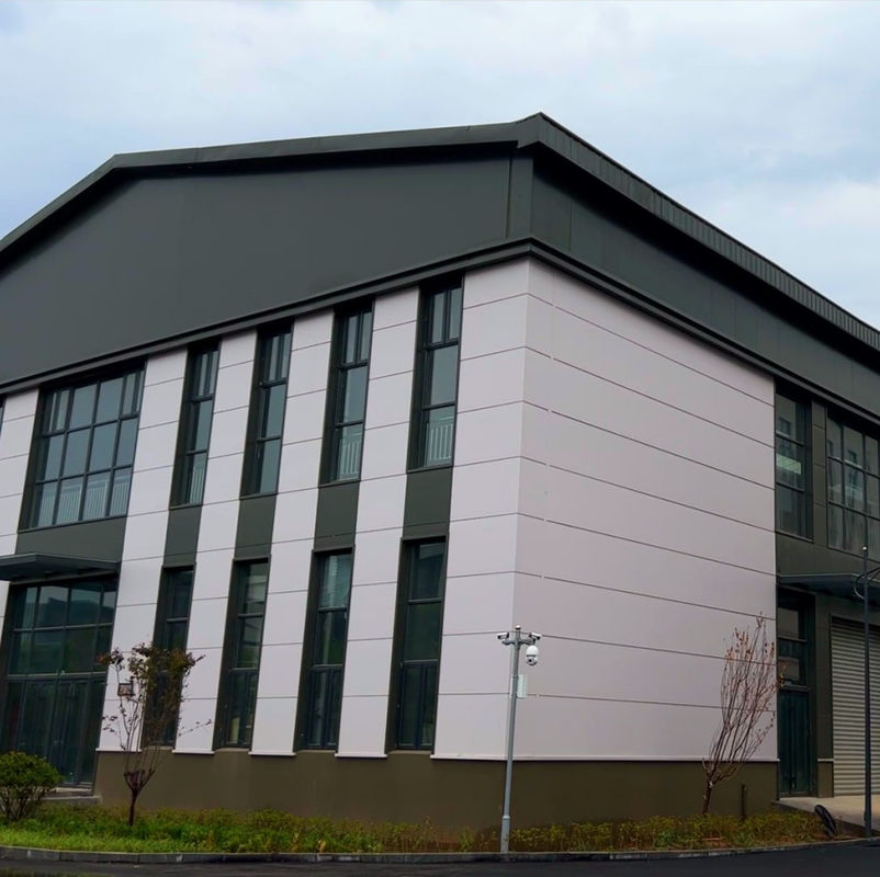 Werkplaats voor staalconstructies met metaalframe GB ASTM-standaard corrosiebescherming