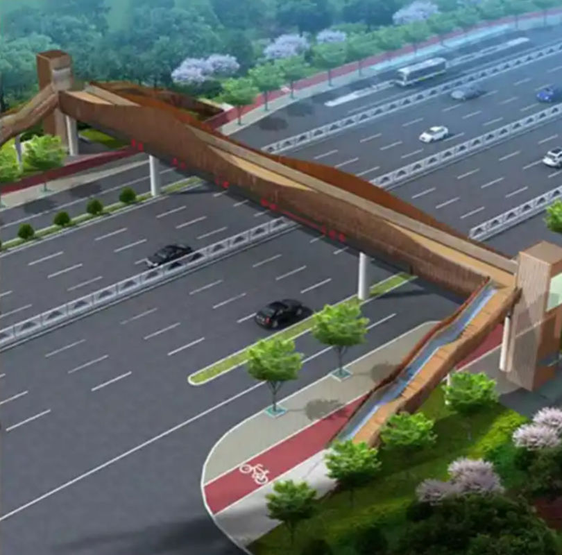 200-type modulaire stalen bruggen tijdelijke stalen Bailey brug antiseismisch