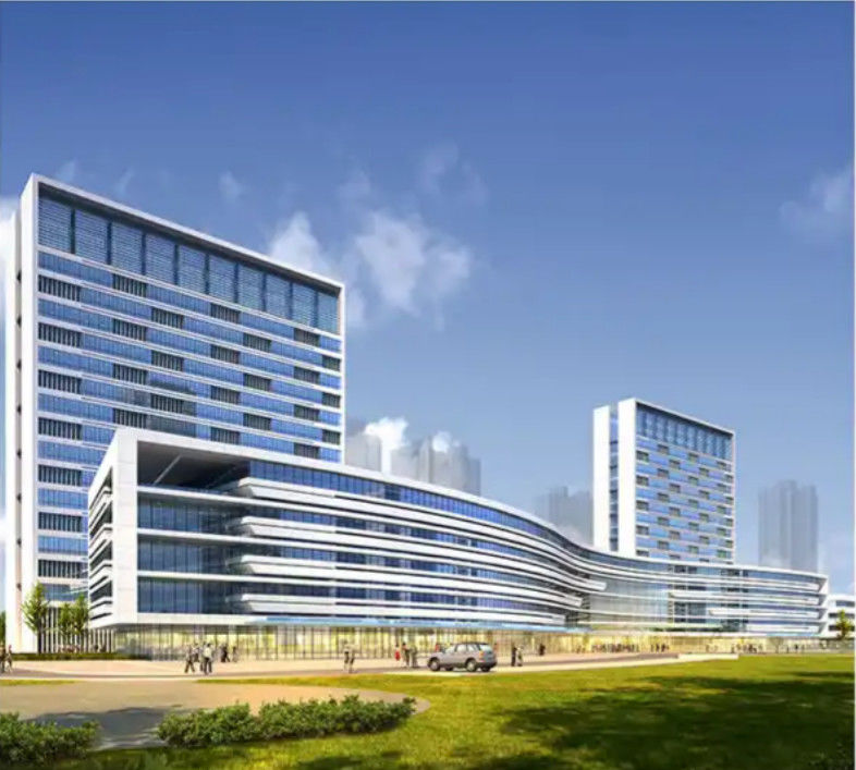 Corrosiebestendige tijdelijke prefab ziekenhuisgebouw EHBO OEM