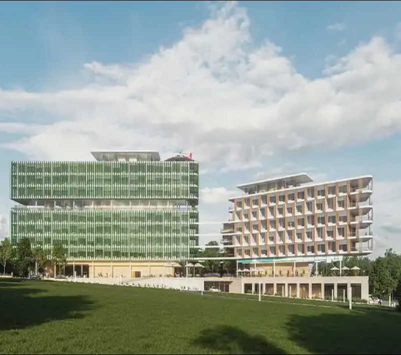Corrosiebestendige tijdelijke prefab ziekenhuisgebouw EHBO OEM