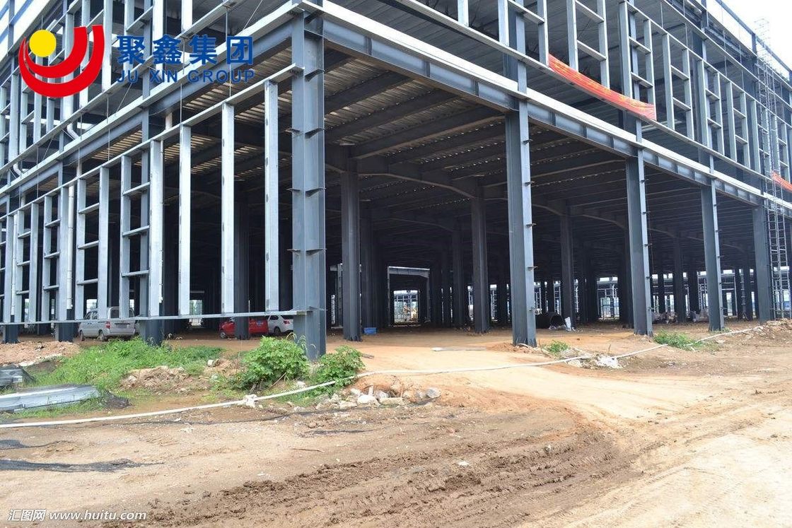 Thailand / Turkije Staalconstructie Prefabricated Workshop Gebouw Voor Verffabriek Prefabricated Building