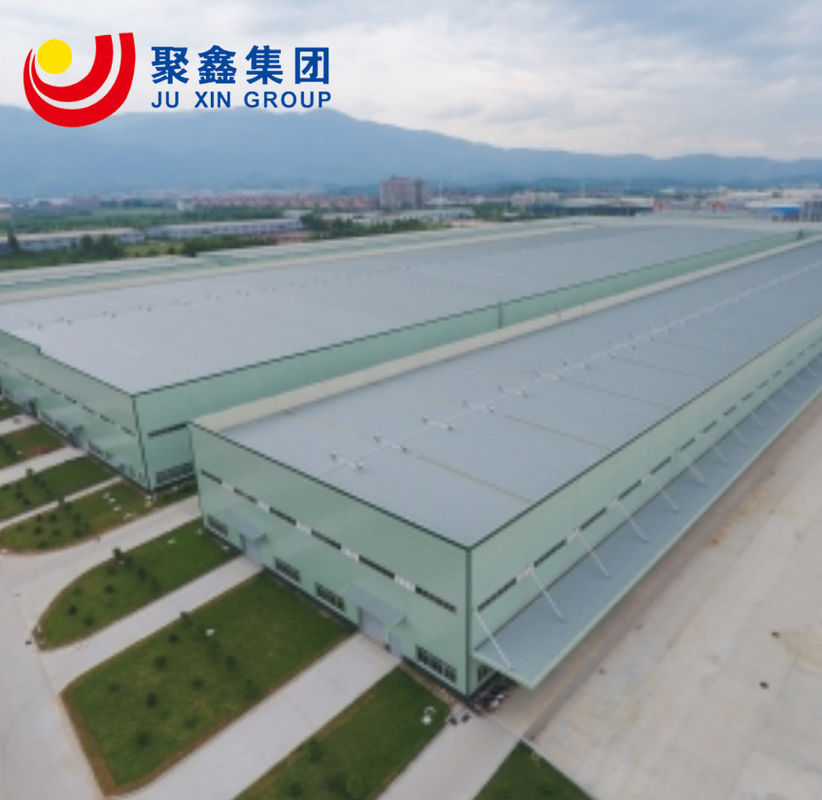 Thailand / Turkije Staalconstructie Prefabricated Workshop Gebouw Voor Verffabriek Prefabricated Building