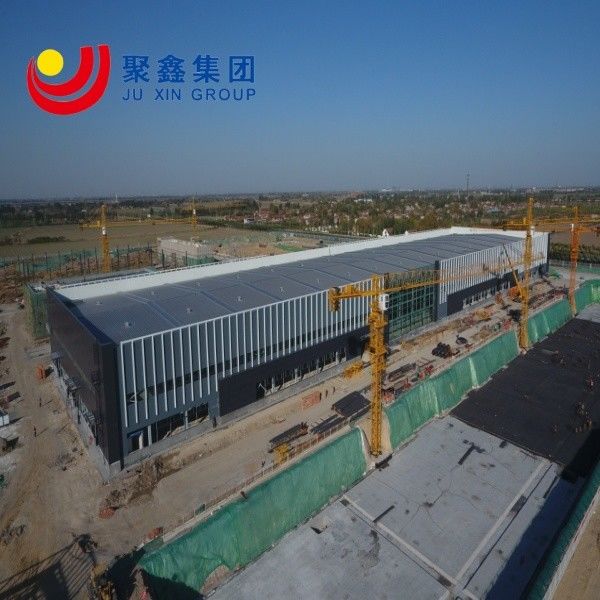 Superieure metalen gebouwen hangar prefab structuur met staal mezzanine vloer staal structuur gebouw