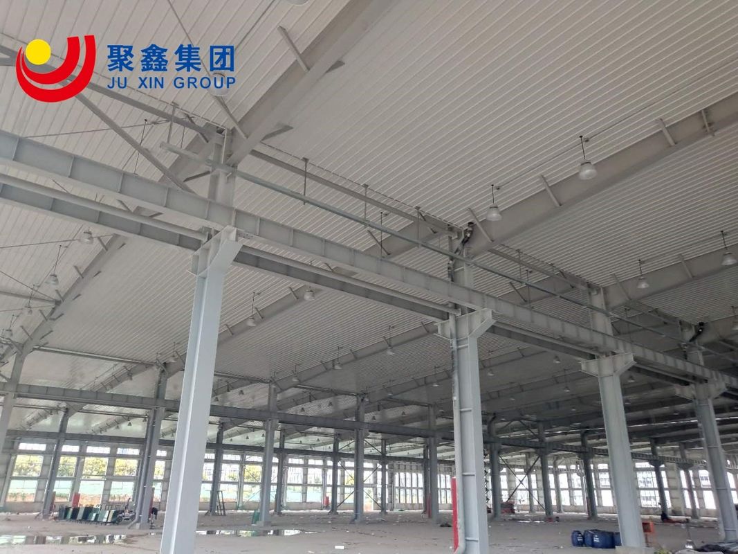 Goedkope staalmetalen gebouwen werkplaats hangar staalframe geprefabriceerde staalconstructie magazijn