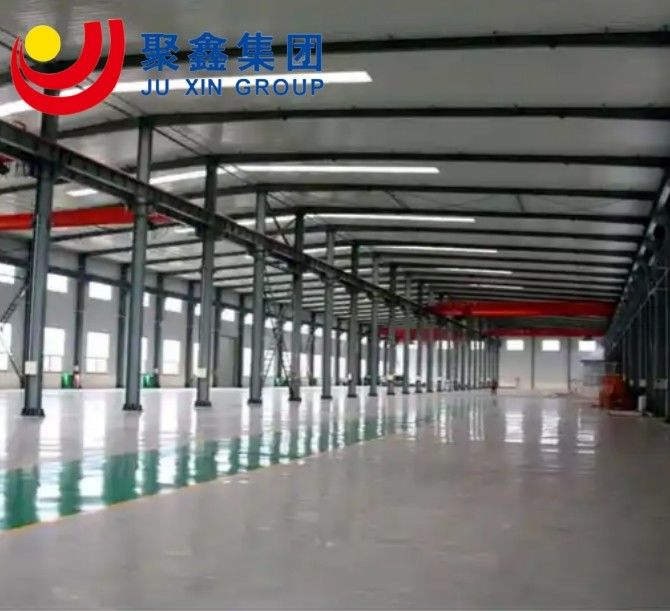 Fabriek Metalen Ruimte Frame Staalstructuur Gebouw Prefab Warehouse Commerciële Prefab Steel Structuren