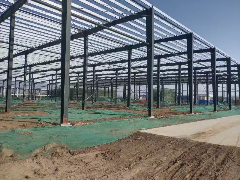 Hoogsterkte anti-aardbevingsbouw staal frame structuur Workshop voor verschillende soorten product productie-installatie