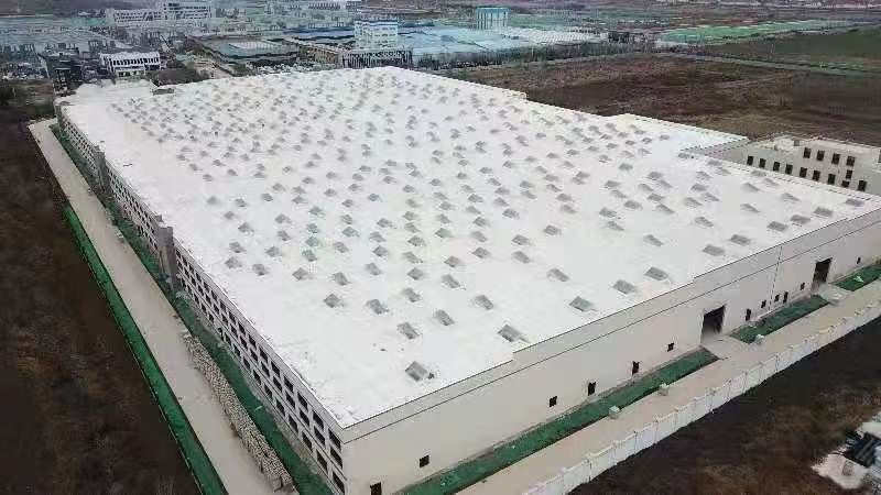 ISO-goedgekeurd China High Performance Industrial Workshop Gebouw 46M Hoogte 36M Clear Span Eén verdieping Workshop Prijs