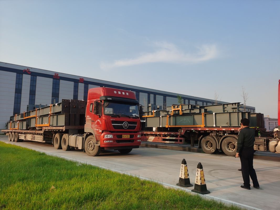 36 Meter Grote Duidelijke Span 46 Eave Hoogte Rockwool Composition Wall Panel Steel Structure Workshop naar de VS Amerika