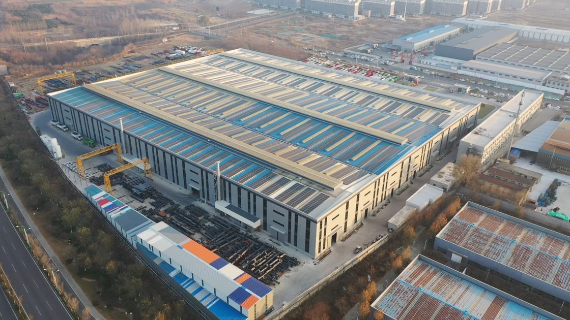 Op maat gemaakte modulaire prefab lichtstaalconstructie Gebouw Industrieel Commercieel metaal frame Hangar Workshop
