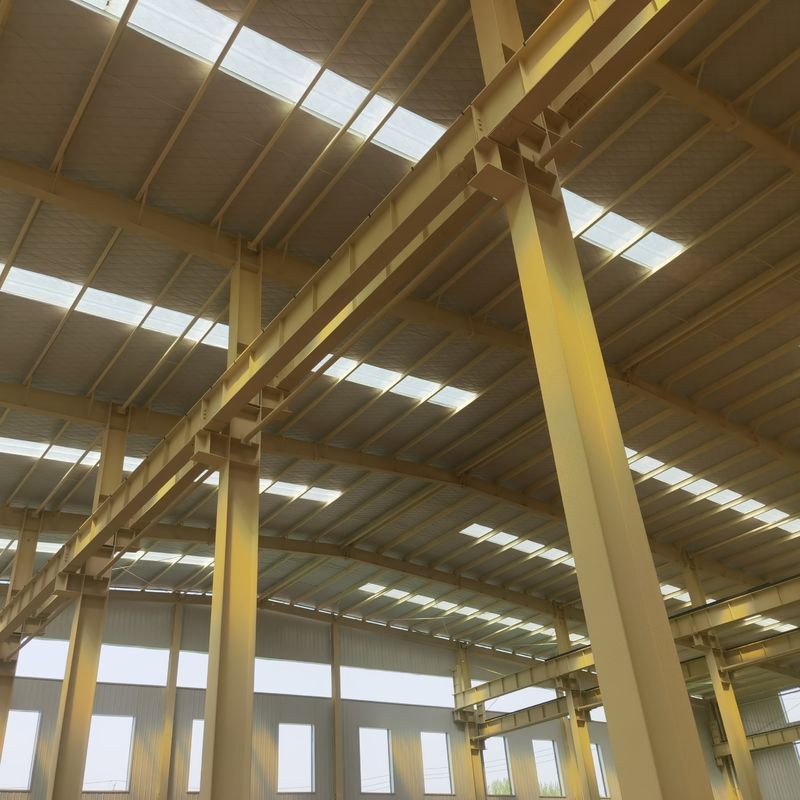 Metalen ontwerp Structuur magazijn staal bouwen prefab staal frame prefab workshop industrieel betaalbaar