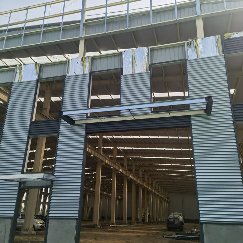 Staalconstructie Modulaire geprefabriceerde fabrieksgebouwen/laagkostenfabriekswerkplaatsen