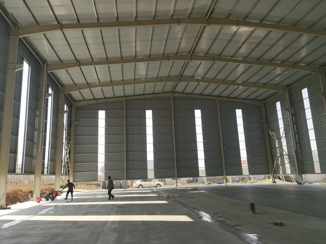 Staalconstructie Modulaire geprefabriceerde fabrieksgebouwen/laagkostenfabriekswerkplaatsen